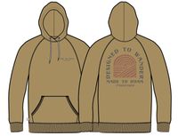 Sundown Recycled Cotton Hoodie - Mustard Gold