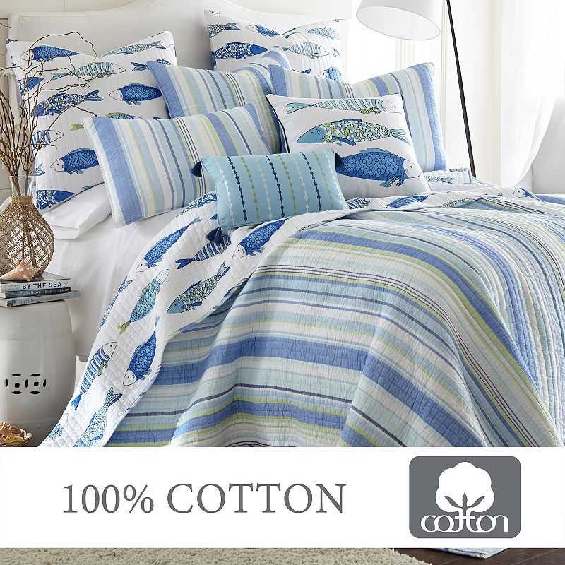 Levtex Home Catalina Fish Quilt Set