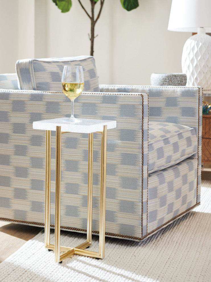 Ashlyn Acrylic Accent Table   Contemporary   Side Tables And End Tables   by Lexington Home Brands  Houzz