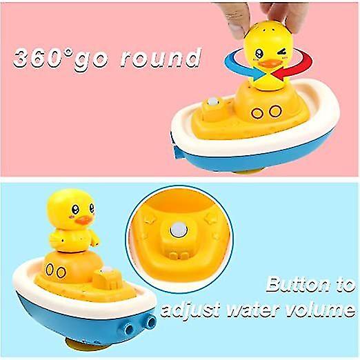 Duckling Water Spray Toy Electric Water Sprinkler Bath Toy