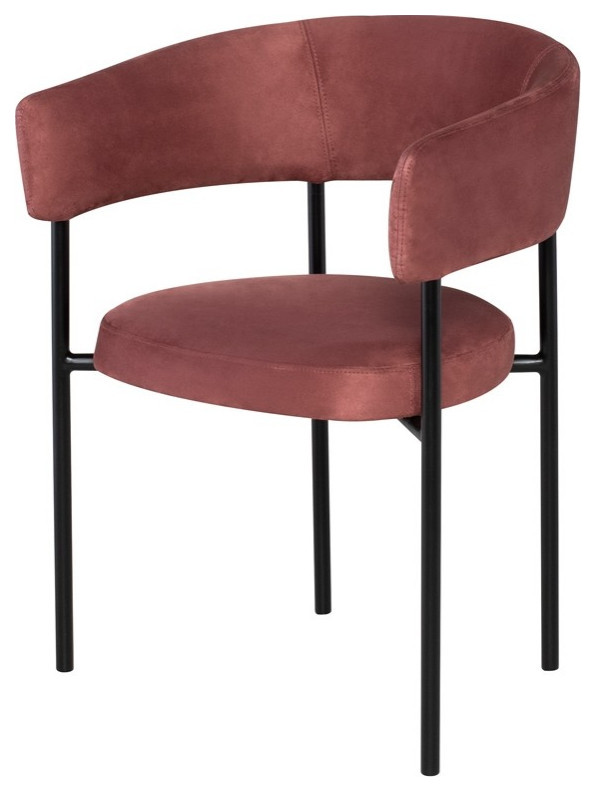 Jamese Dining Chair Buttermilk Boucle Set of 2   Contemporary   Dining Chairs   by V.S.D Furniture  Houzz