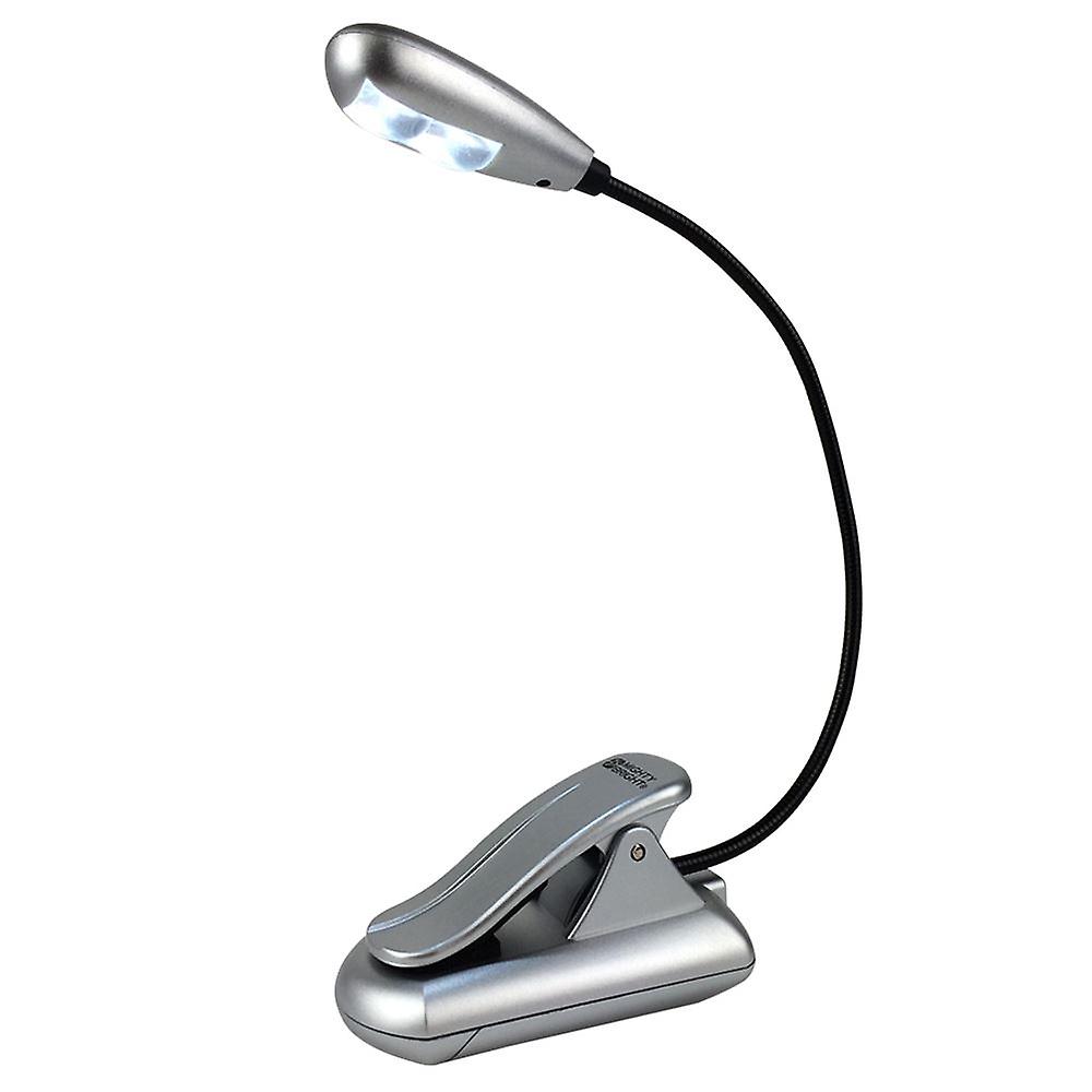 Mighty Bright Xtraflex 2 LED Clip On Book Light With Adjustable Intensity Levels， 12 Lumens， Various Colours