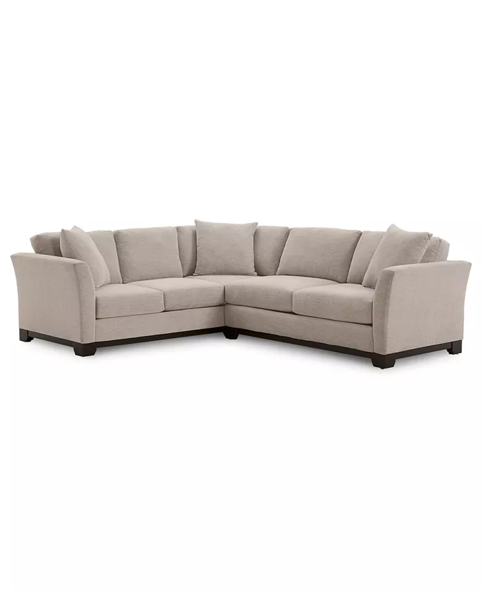 Furniture Elliot II 108 Fabric 2-Pc. Sleeper Sofa Sectional