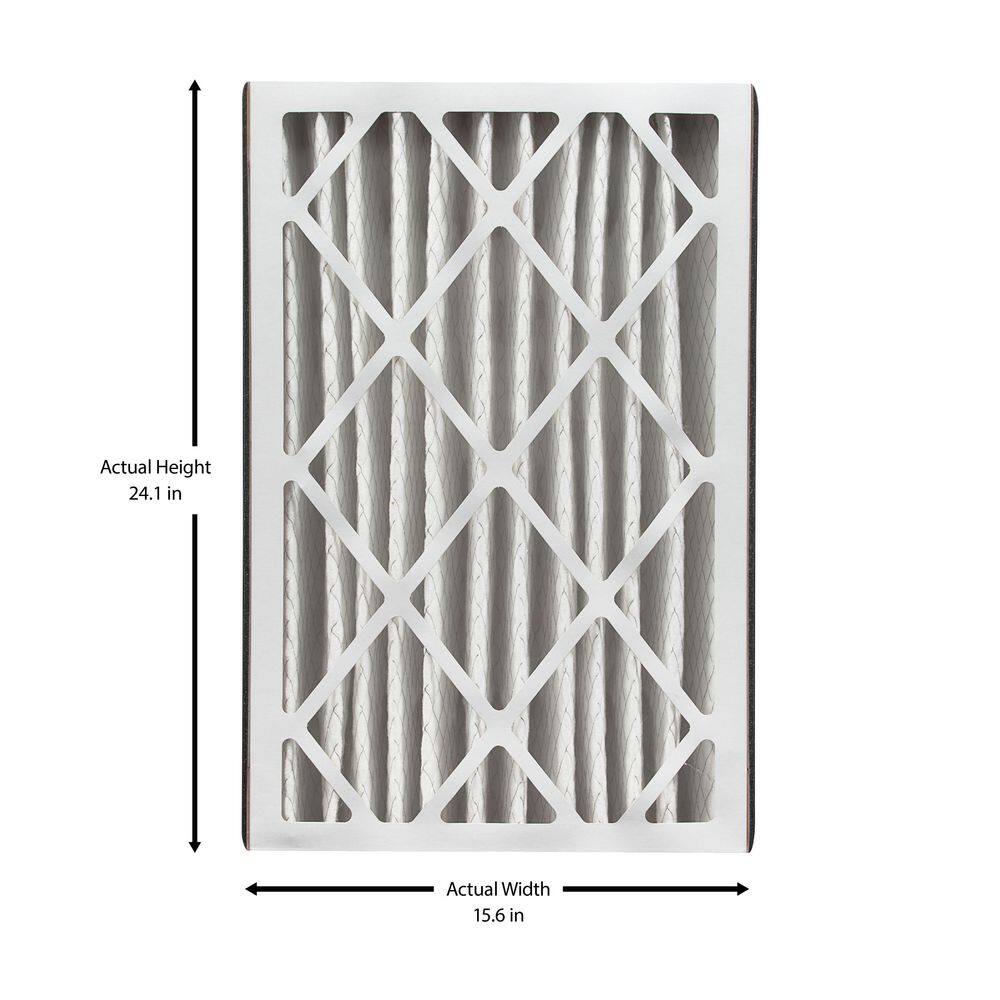 HDX 16 in. x 25 in. x 5 in. Trion AirBear Replacement Pleated Air Filter FPR 9 HDX-AB1625-13-3