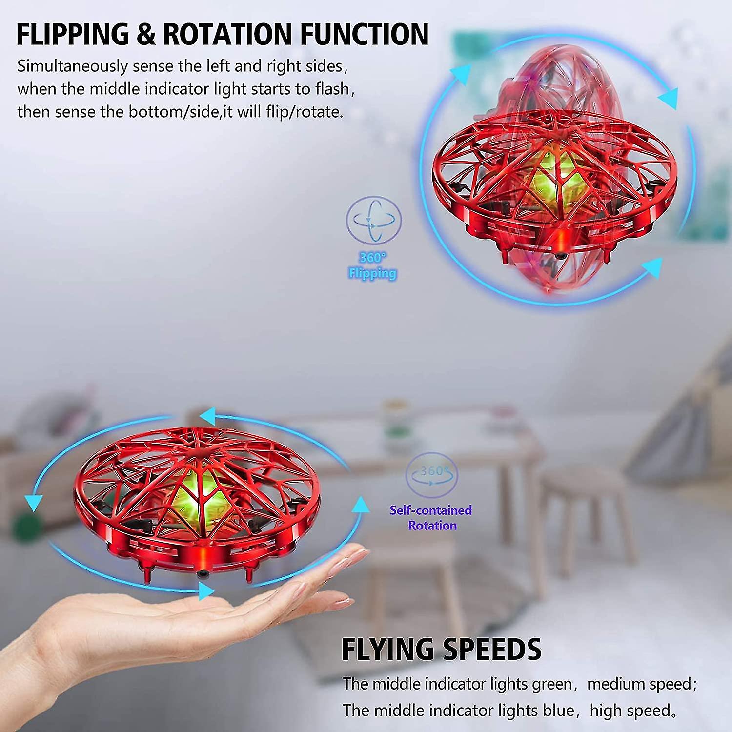 Colorful Ufo Induction Flying Saucer