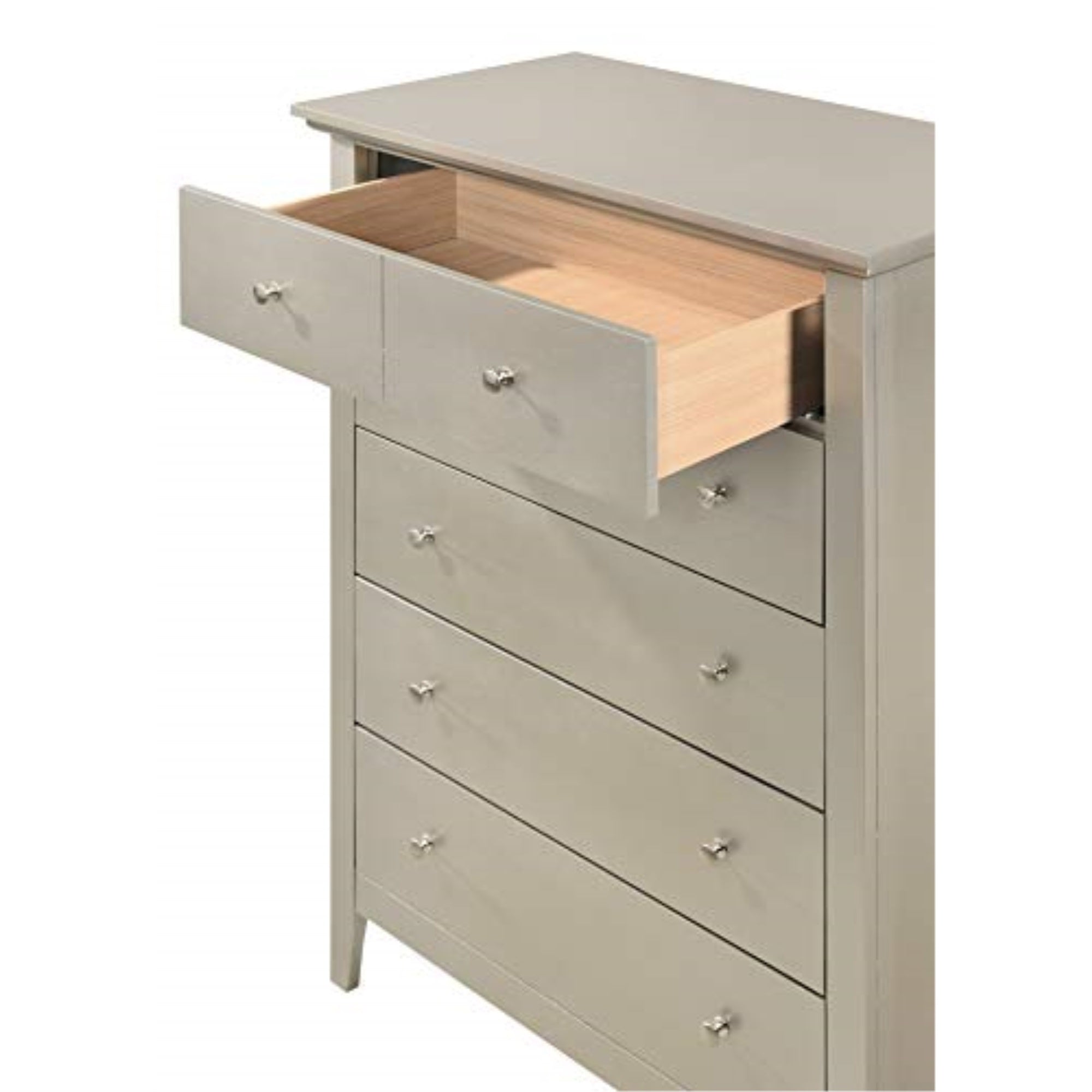 Glory Furniture Hammond G5403-CH Chest , Silver Champagne