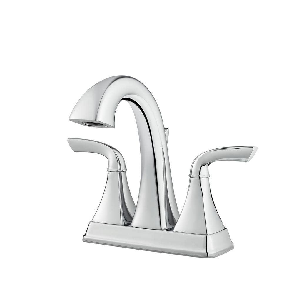 Pfister Bronson 4 in Centerset 2Handle Bathroom Faucet in Polished Chrome