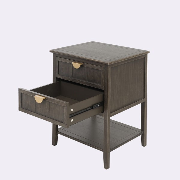 2 Drawer Side table