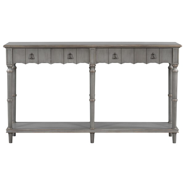 Country Console Table for Hallway Living Room Bedroom