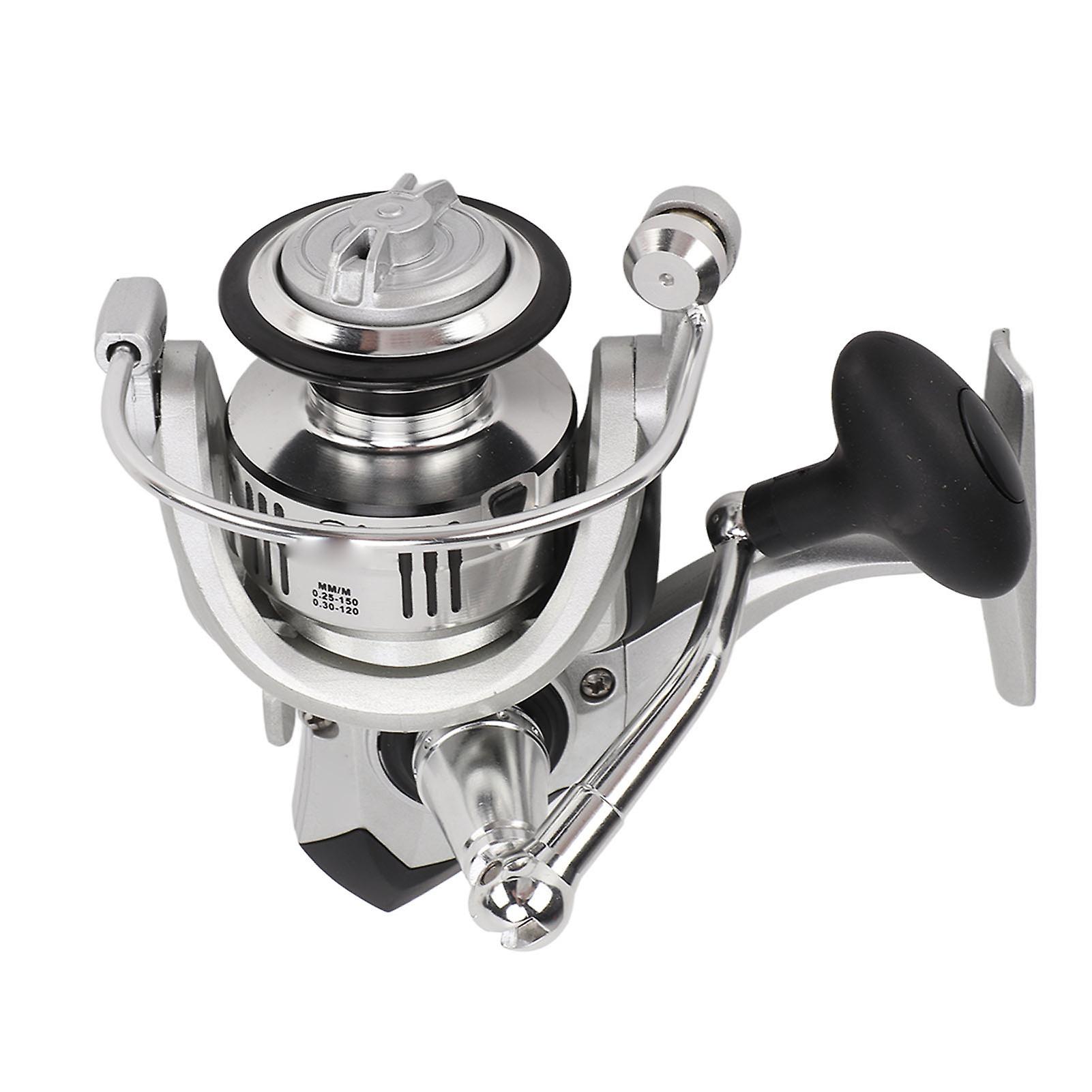 Metal 13+1bb Bearing Spinning Reel Sea Rod Lure Fishing Line Wheel 5.2:1 Gear Fishing Reelzeus2000