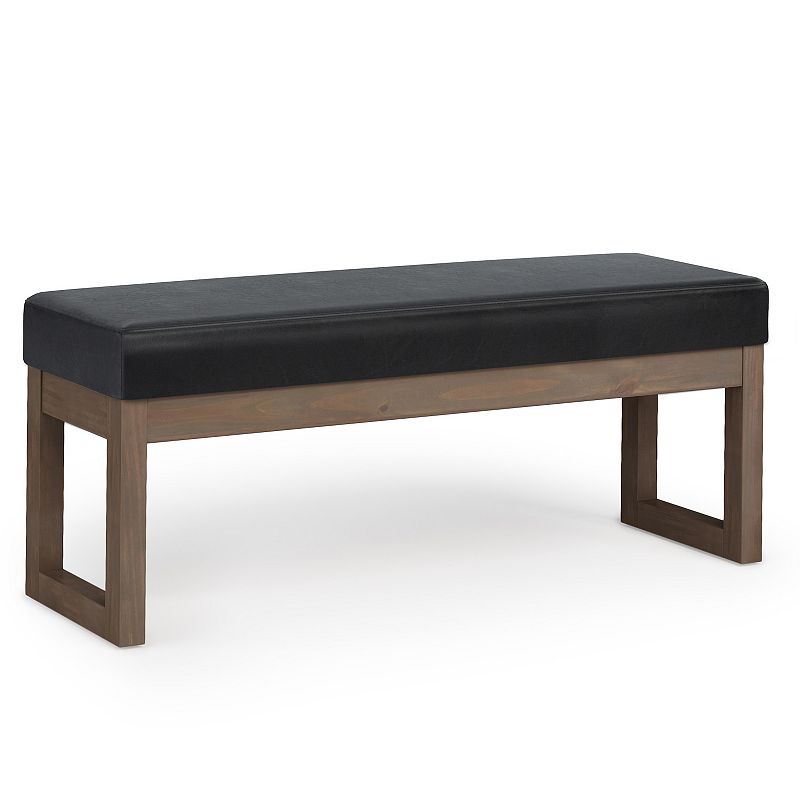 Simpli Home Milltown Ottoman Bench