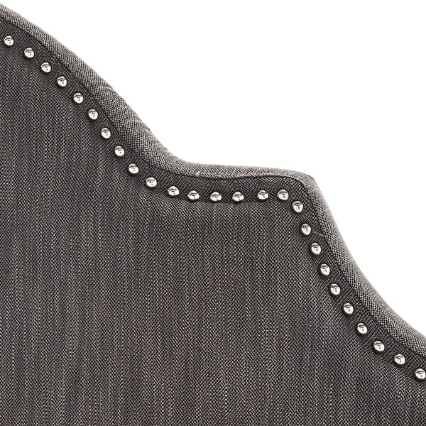 Bianca Adjustable Full/Queen Studded Fabric Headboard by Christopher Knight Home - - 12184191