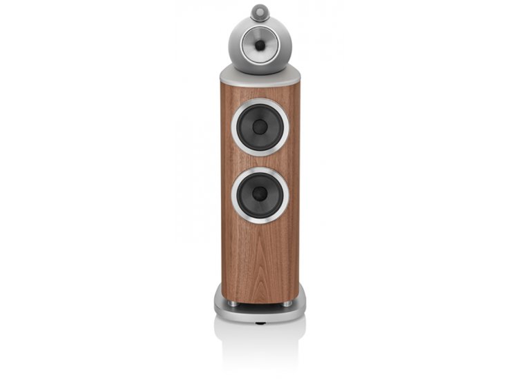 Bowers and Wilkins 800 Series Diamond 803 D4 Satin Walnut 3-Way Floorstanding Speaker (Each)