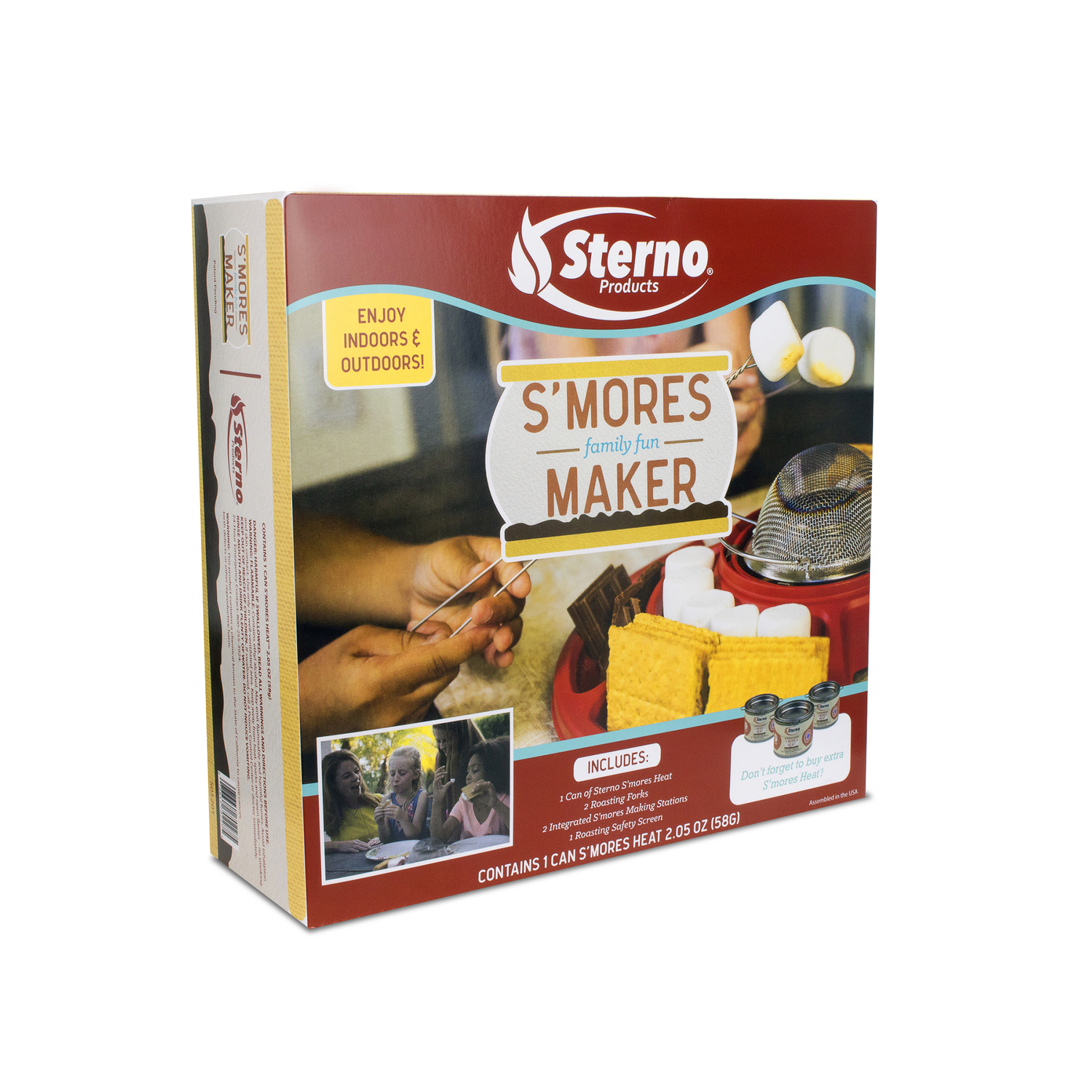 Sterno SMores Maker Red Smores Grill 14 in. H X 3.37 in. W X 14 in. L 1 pk