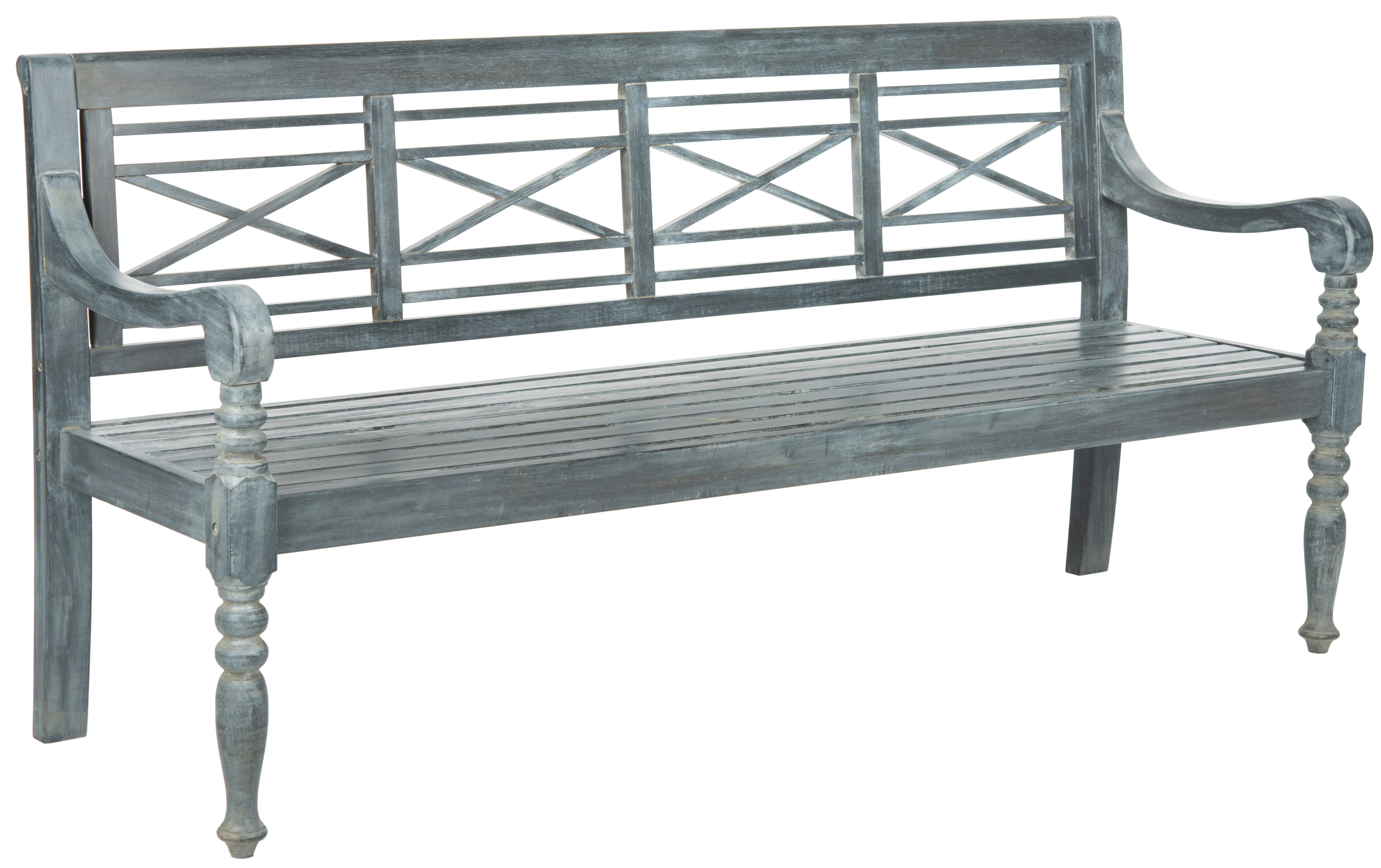 Safavieh Karoo Indoor/Outdoor Contemporary Acacia Bench