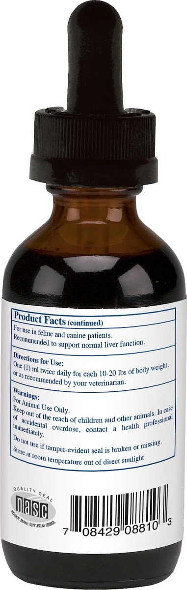 Rx Vitamins Hepato Liquid Liver Supplement for Cats and Dogs