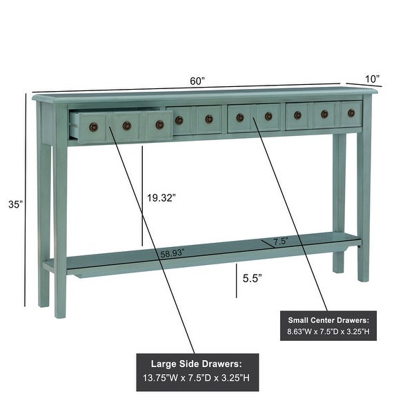 Sadie Wood Entryway Console Table