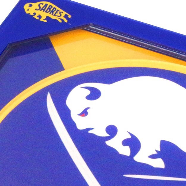 Nhl Buffalo Sabres 3d Logo Series Coasters