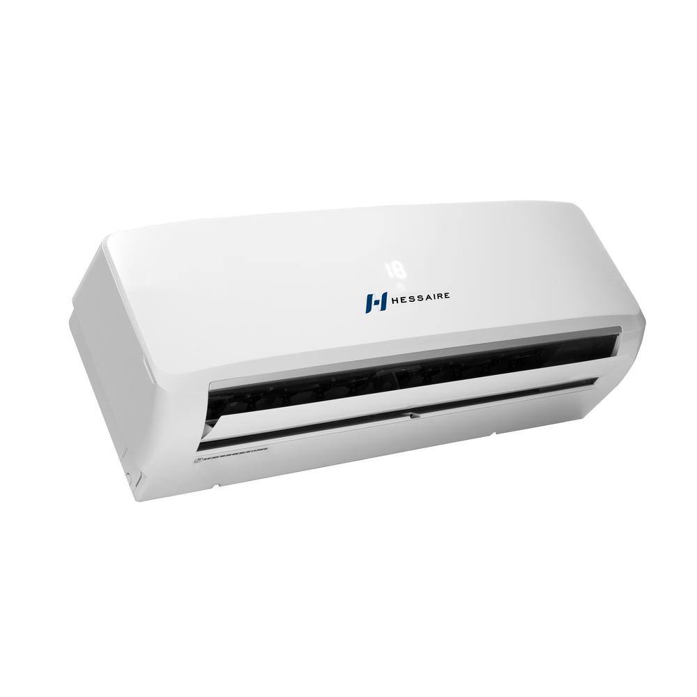 Hessaire DIY 24000 BTU 2-Ton Ductless Mini Split Air Conditioner and Heat Pump with Variable Speed Inverter and Remote 208230V H24HP2A