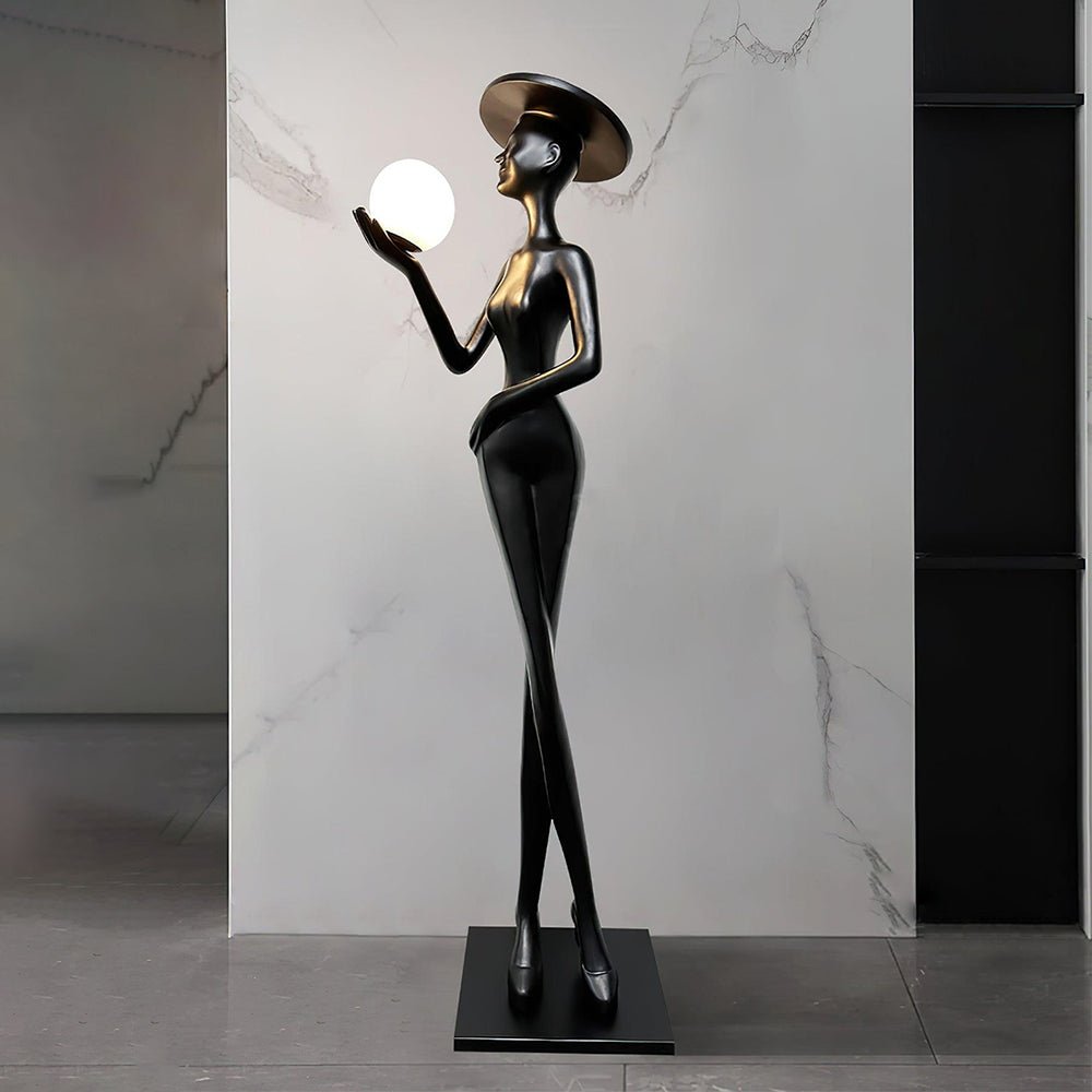 Sophia Elegance Sculpture Floor Lamp