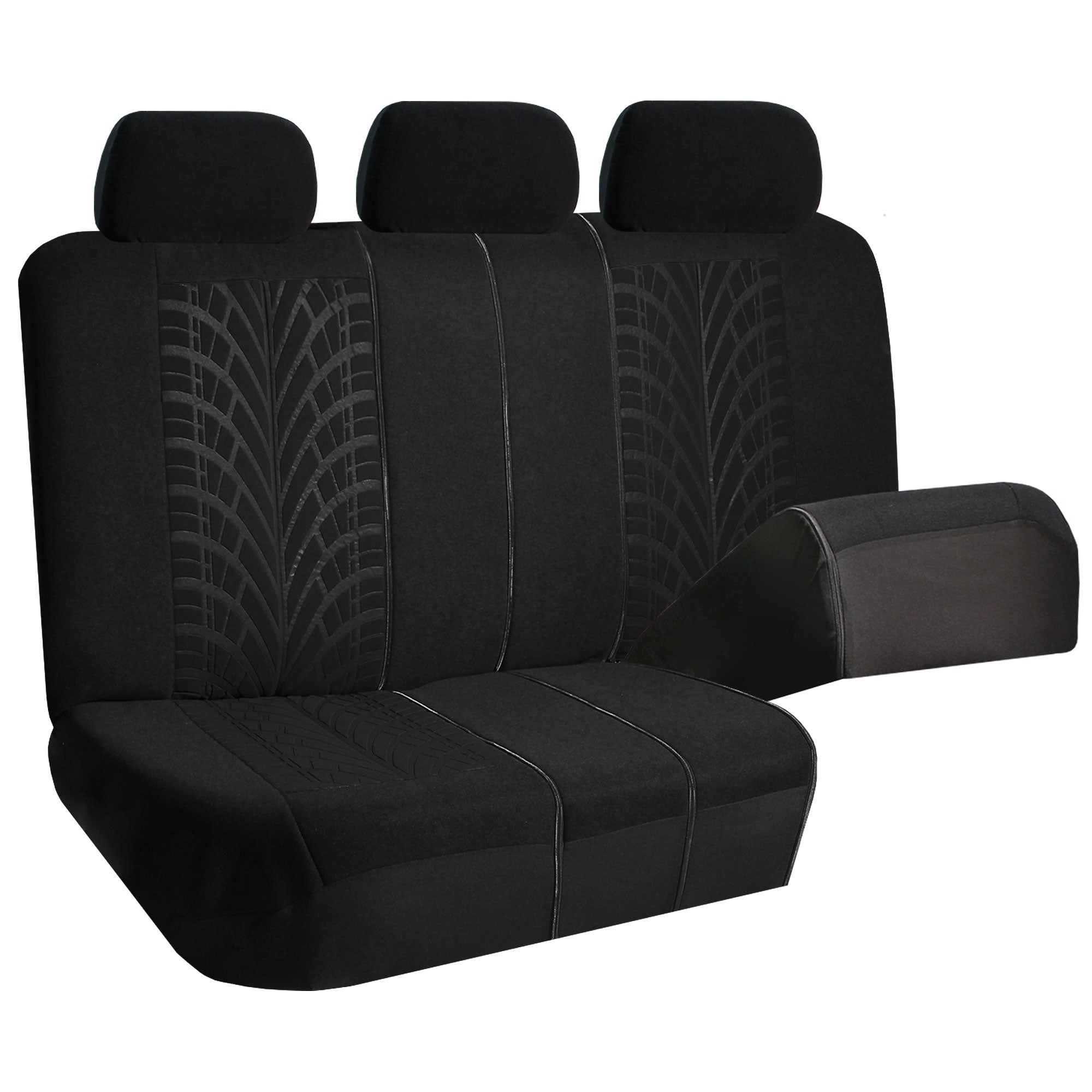 FH Group Travel Master Universal Seat Covers Fit For Car Truck SUV Van - Rear Bench