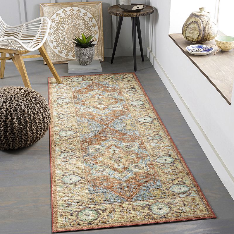 Decor 140 Alegre Traditional Washable Area Rug