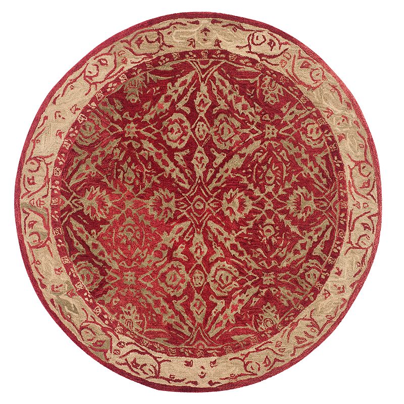 Safavieh Anatolia Andrea Framed Floral Wool Rug