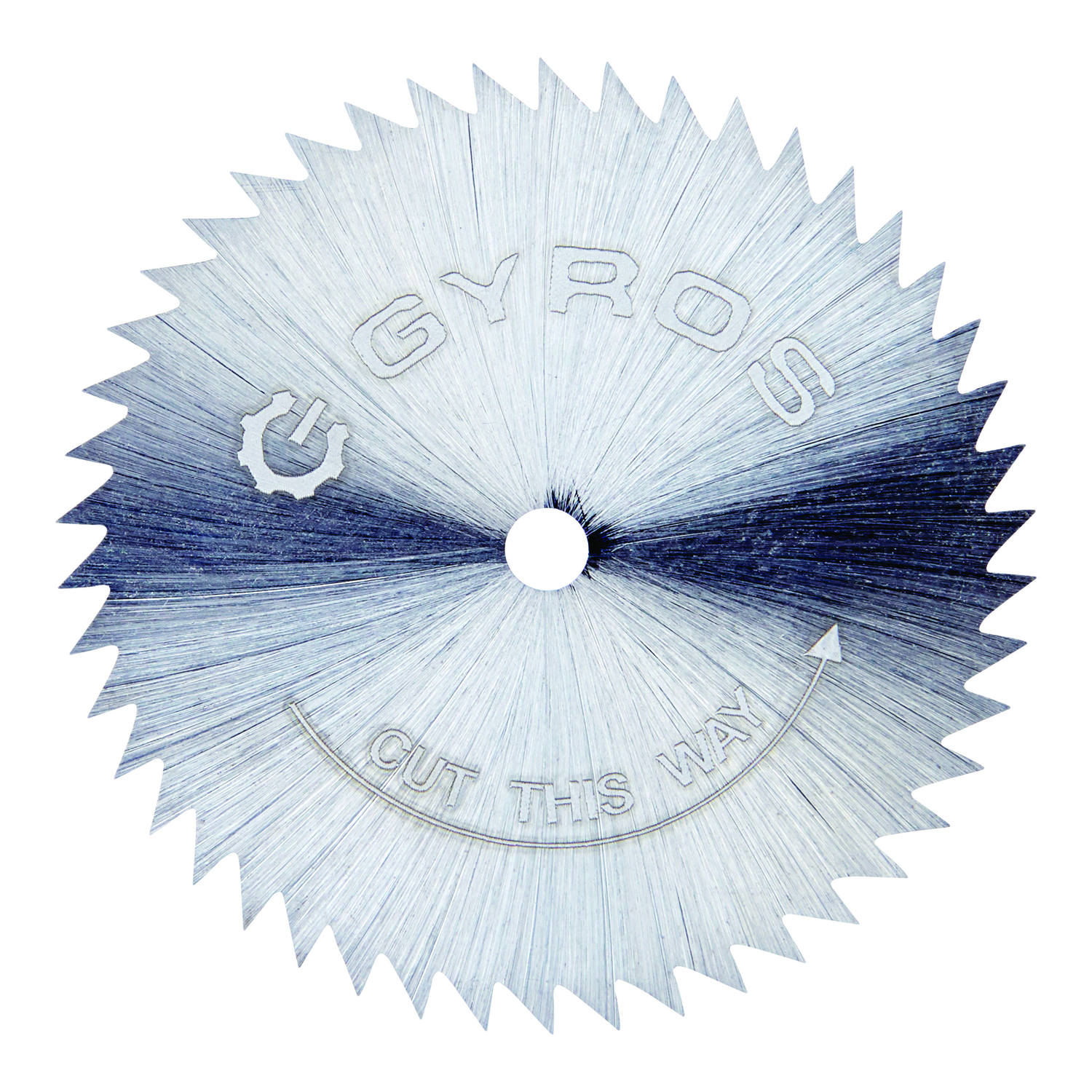 Gyros Tools 1-1/2 in. D X 1/8 in. Coarse Steel Circular Saw Blade 44 teeth 1 pc