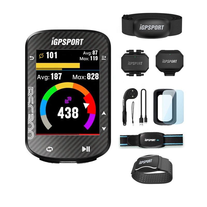 iGPSPORT BSC300 GPS Cycle Bike Computer Wireless Speedometer Bicycle Digital Ant+ Route Navigation Stopwatch Cycling Odometer