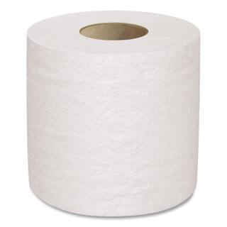 Boardwalk 4.5 x 3.75 White Septic Safe Two-Ply Toilet Paper (500-Sheets Per Roll 96-RollsCarton) BWK6150