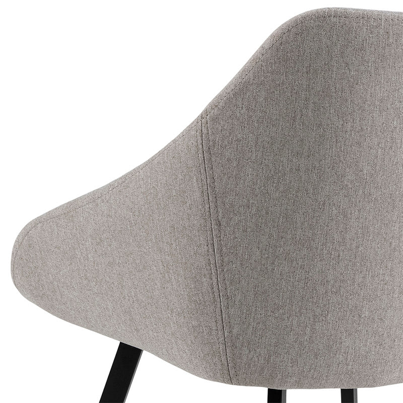 NILES Dining Chair - Beige & Black