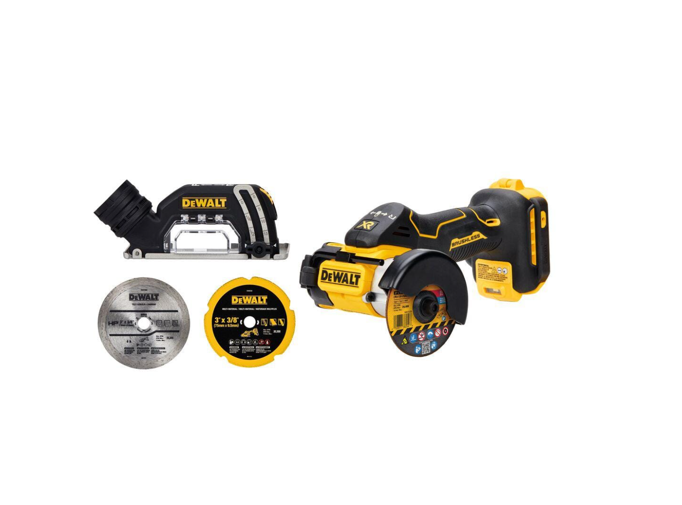 DEWALT DCS438B 20-Volt XR Cordless 3 in. Cut-Off Tool (Tool-Only)