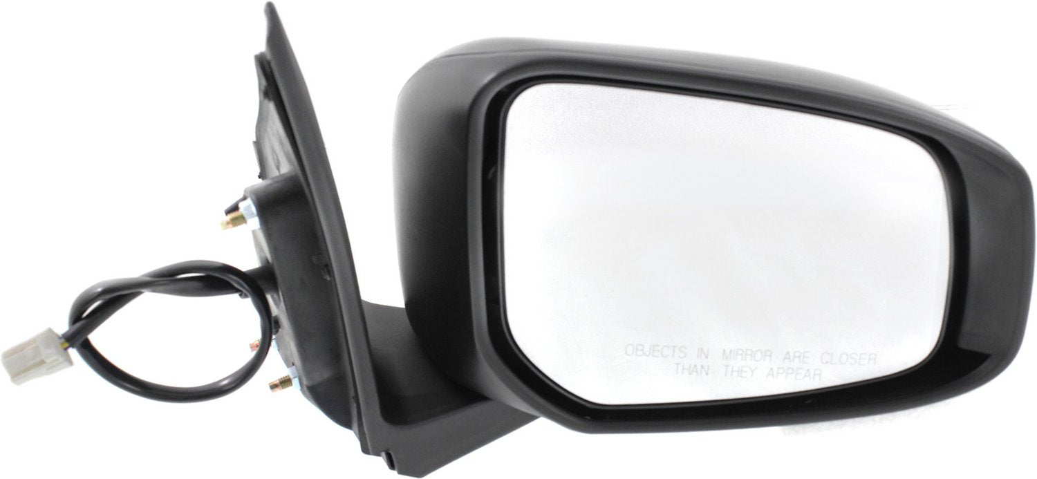 Mirror Compatible With 2014-2015， 2017 Mitsubishi Mirage G4 Right Passenger Side In-housing Signal Light Paintable Kool-Vue