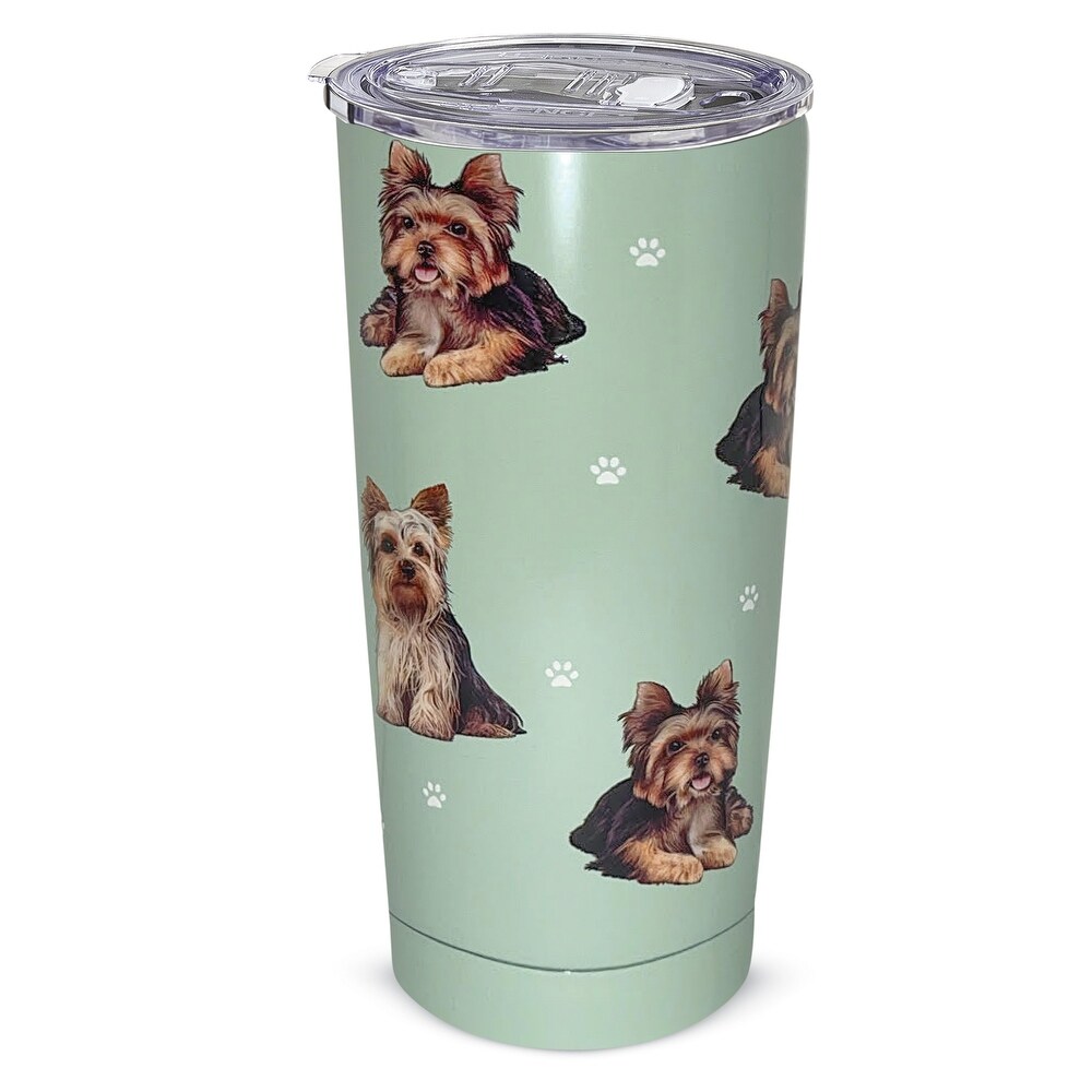 Dog Breed specific Double wall Insulated Tumbler   20 oz.   3 1/2\