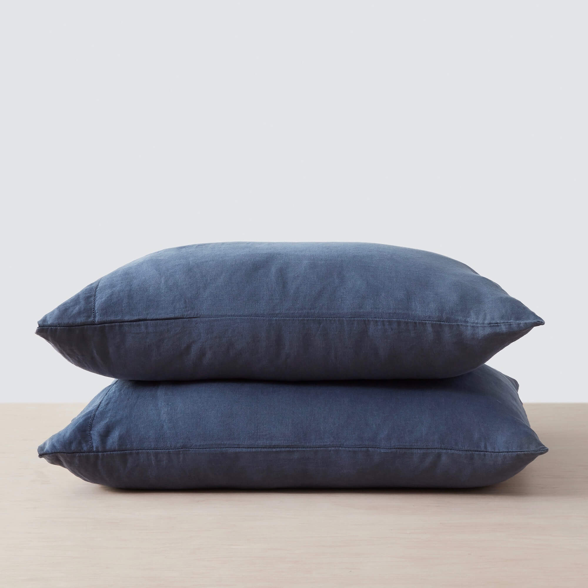 Stonewashed Linen Bed Bundle - Midnight Series