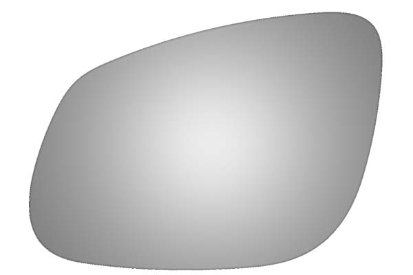 Burco Side View Mirror Replacement Glass - Clear Glass - 4468