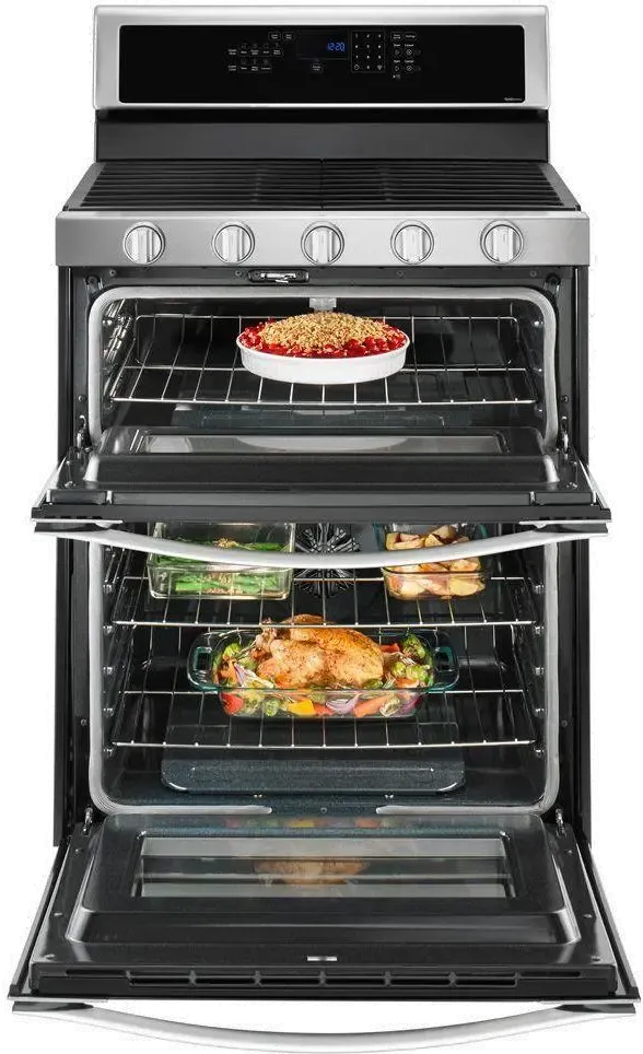 Whirlpool Double Oven Gas Range WGG745S0FS