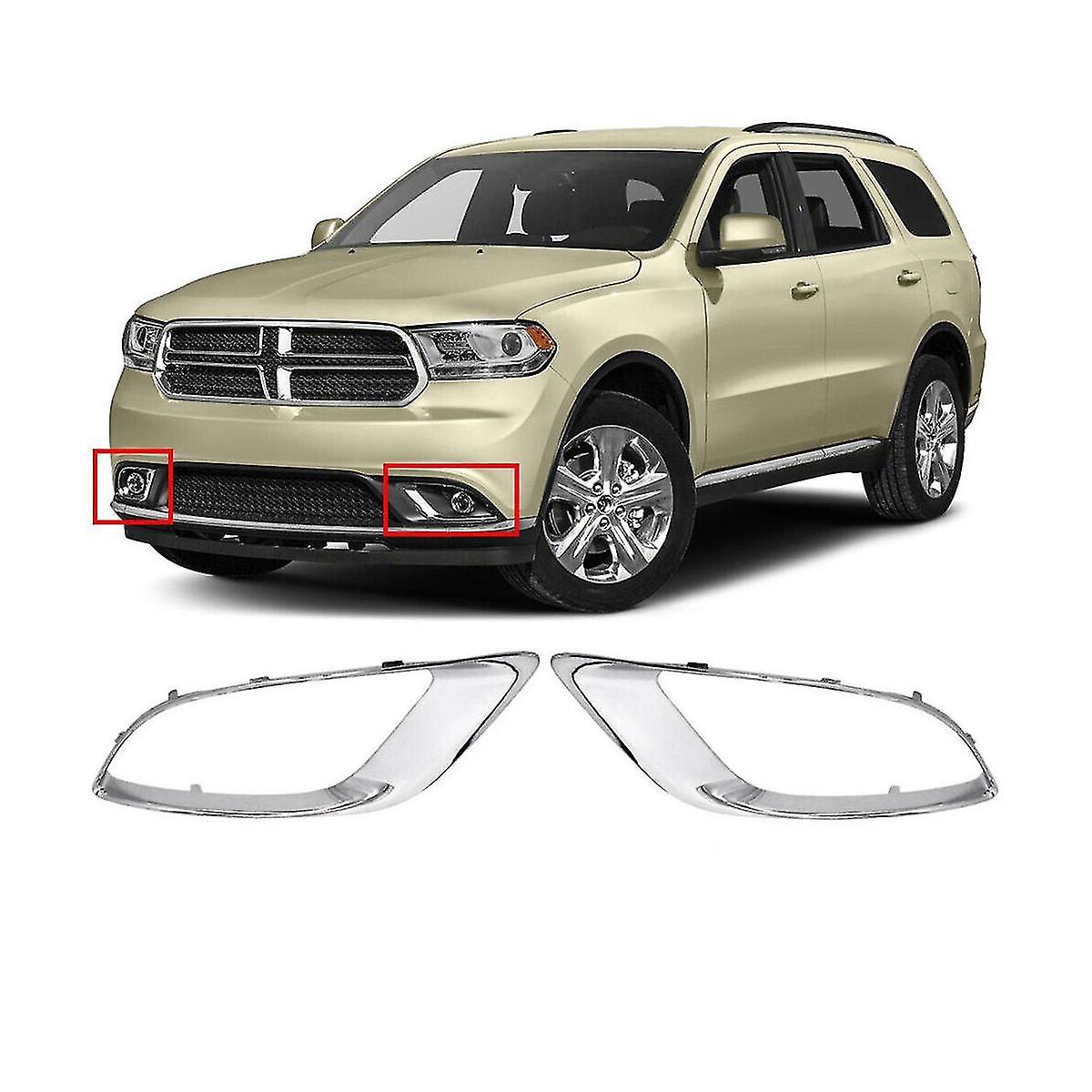 Lh Front Fog Light Cover Bezel Trim For 2014-2018 Durango Driver And Passenger Side 5113744ab