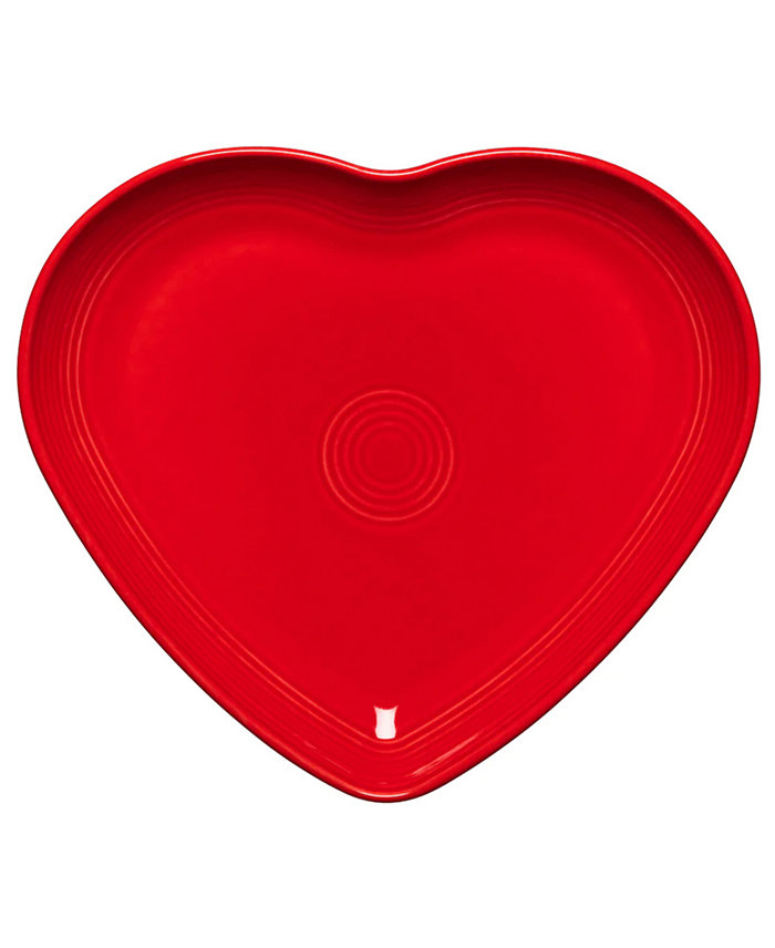 Fiesta Heart-Shaped Plate 9