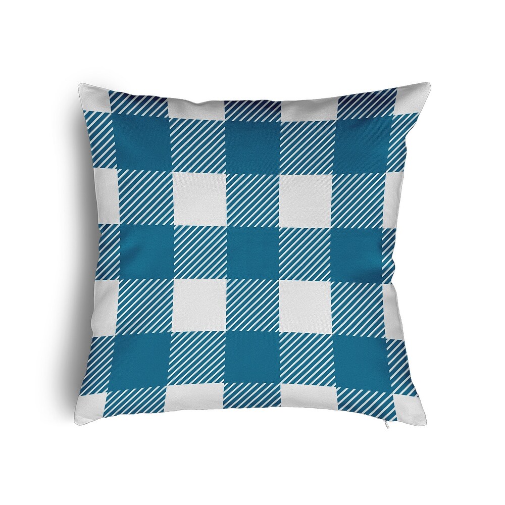 Buffalo Plaid Accent Pillow with Removable Insert