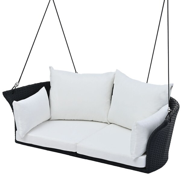 2Person Porch Swing With Ropes