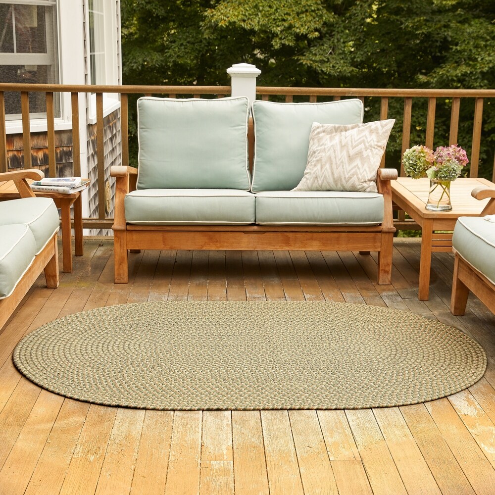 Rhody Rug Lexington Tweed Indoor/Outdoor Braided Rug