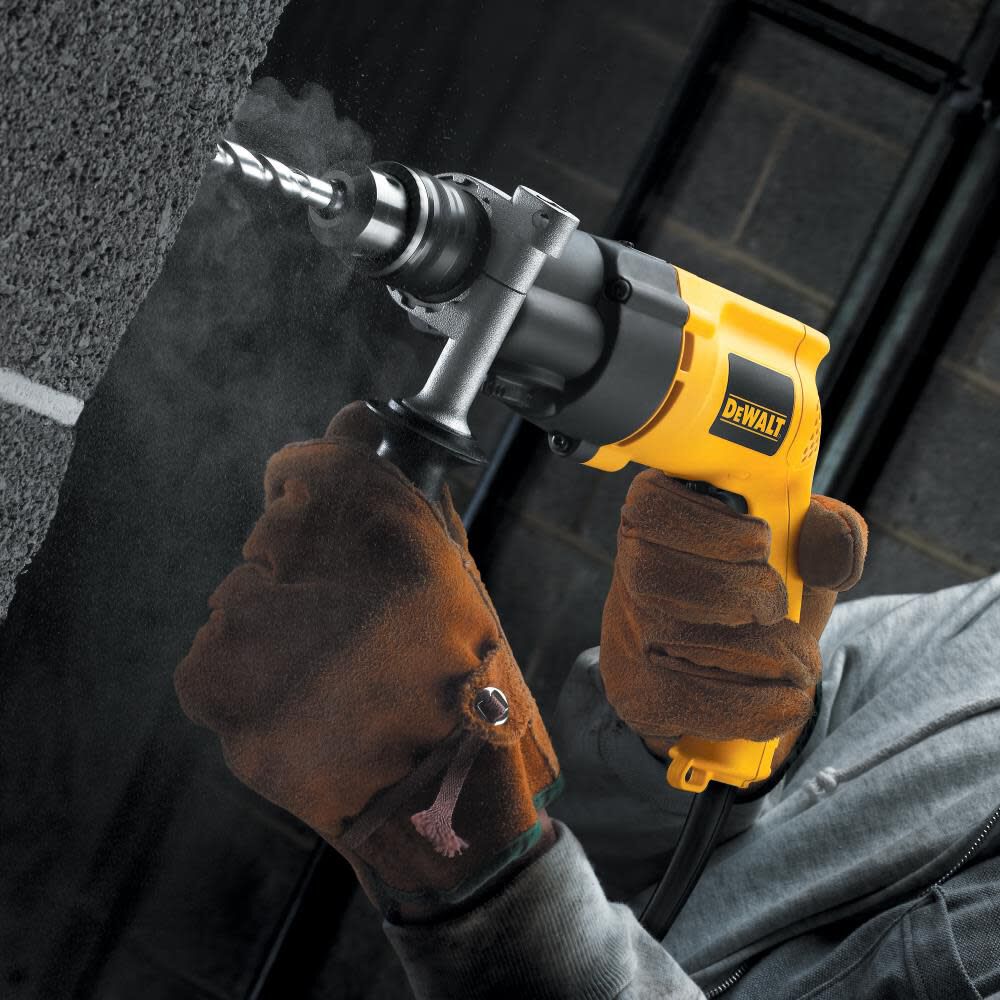 DW 1/2 In. 7.8 Amp Heavy-Duty VSR Dual Range Hammerdrill DW505 from DW