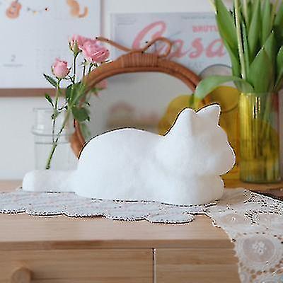 Vinyl Cat Night Light，portable Animal Lamp For Bedroom