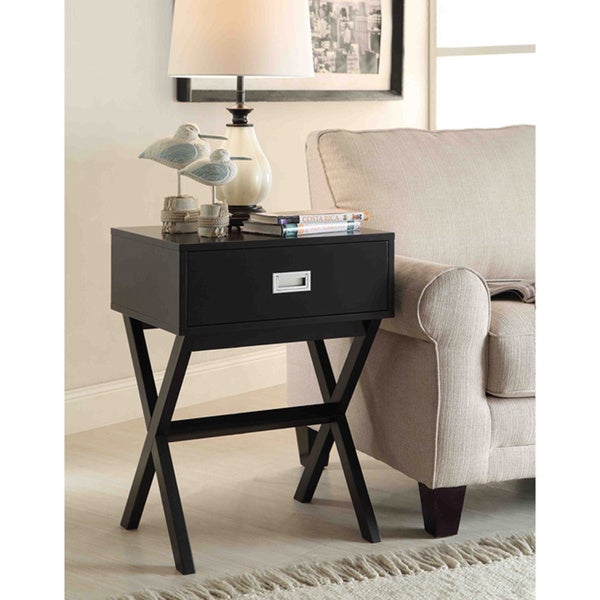 Porch and Den Hogan End Table with Drawer