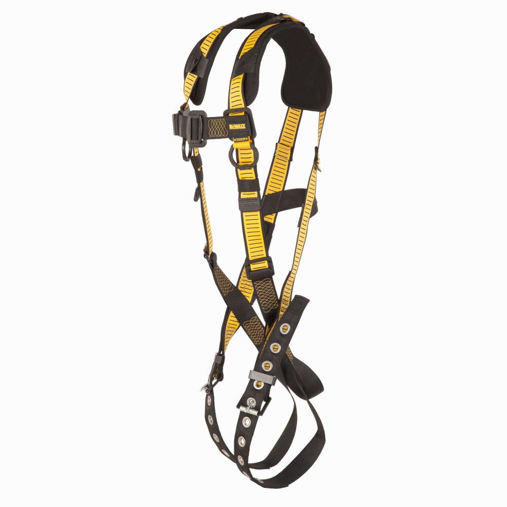 DW D1000 Full Body Harness with 5PT Chest/Leg Buckle L/XL DXFP512002(L-XL) from DW