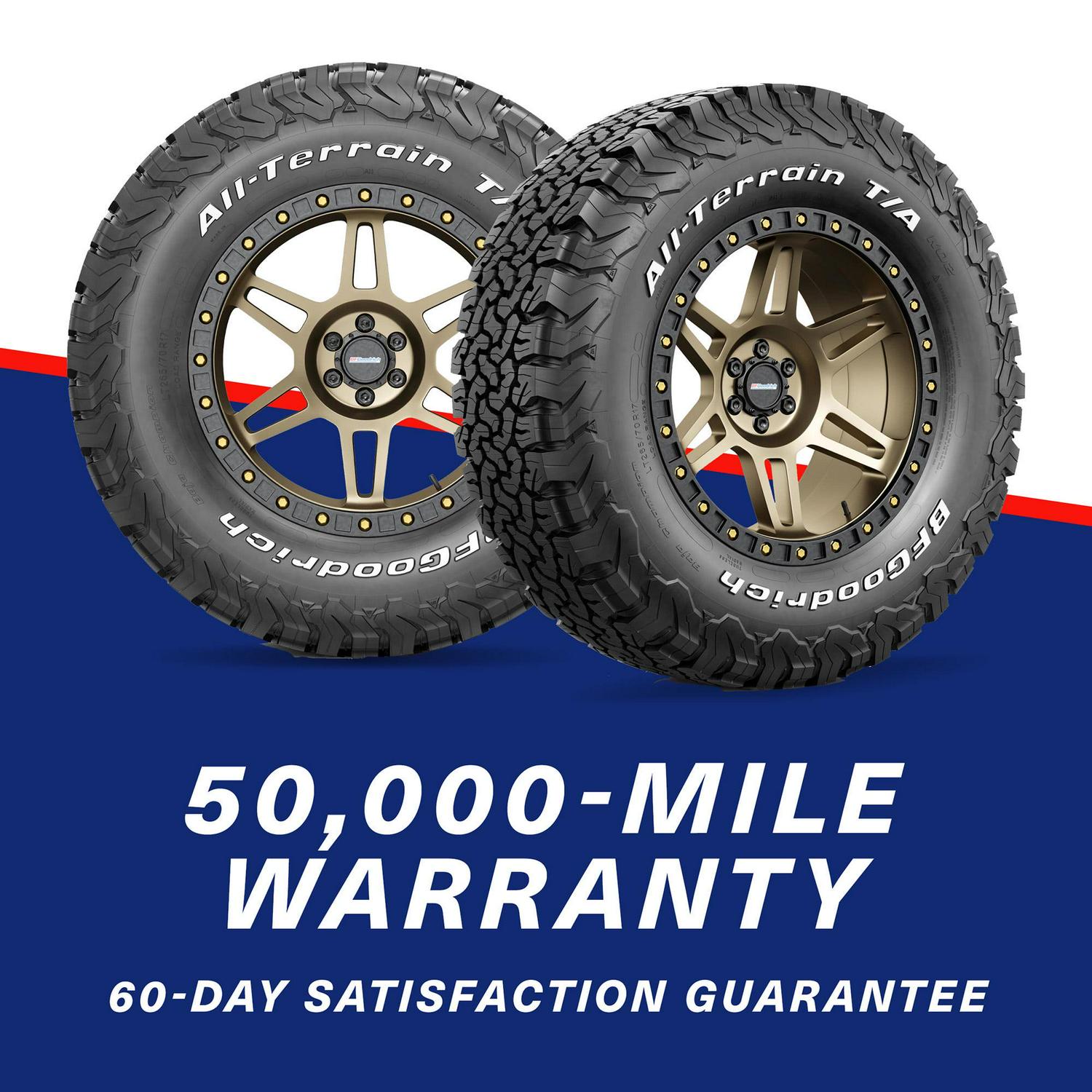 BFGoodrich All-Terrain T/A KO2 All-Season LT275/70R18/E 125/122R Tire