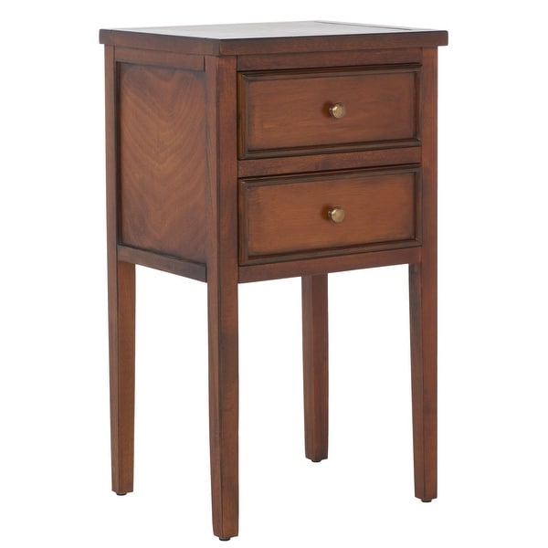 SAFAVIEH Toby Brown End Table - 16.9