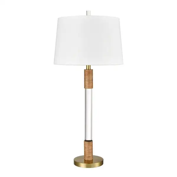 Island Summit 36'' High 1-Light Table Lamp - Clear