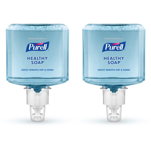 PURELL HEALTHY SOAP Gentle and Free Foam， For ES4 Dispensers， Fragrance-Free， 1，200 mL， 2/Carton (507202)